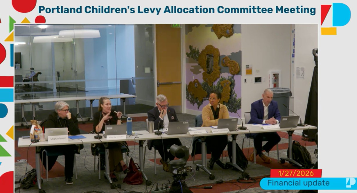 Allocation Committee meeting recap (1-27-26) - Portland Children's Levy